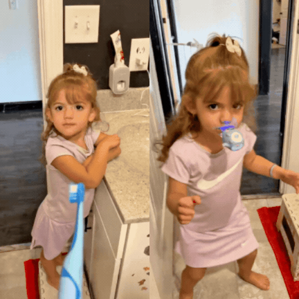 Noo&Boo U-Shaped 360° Dinosaur Toothbrush